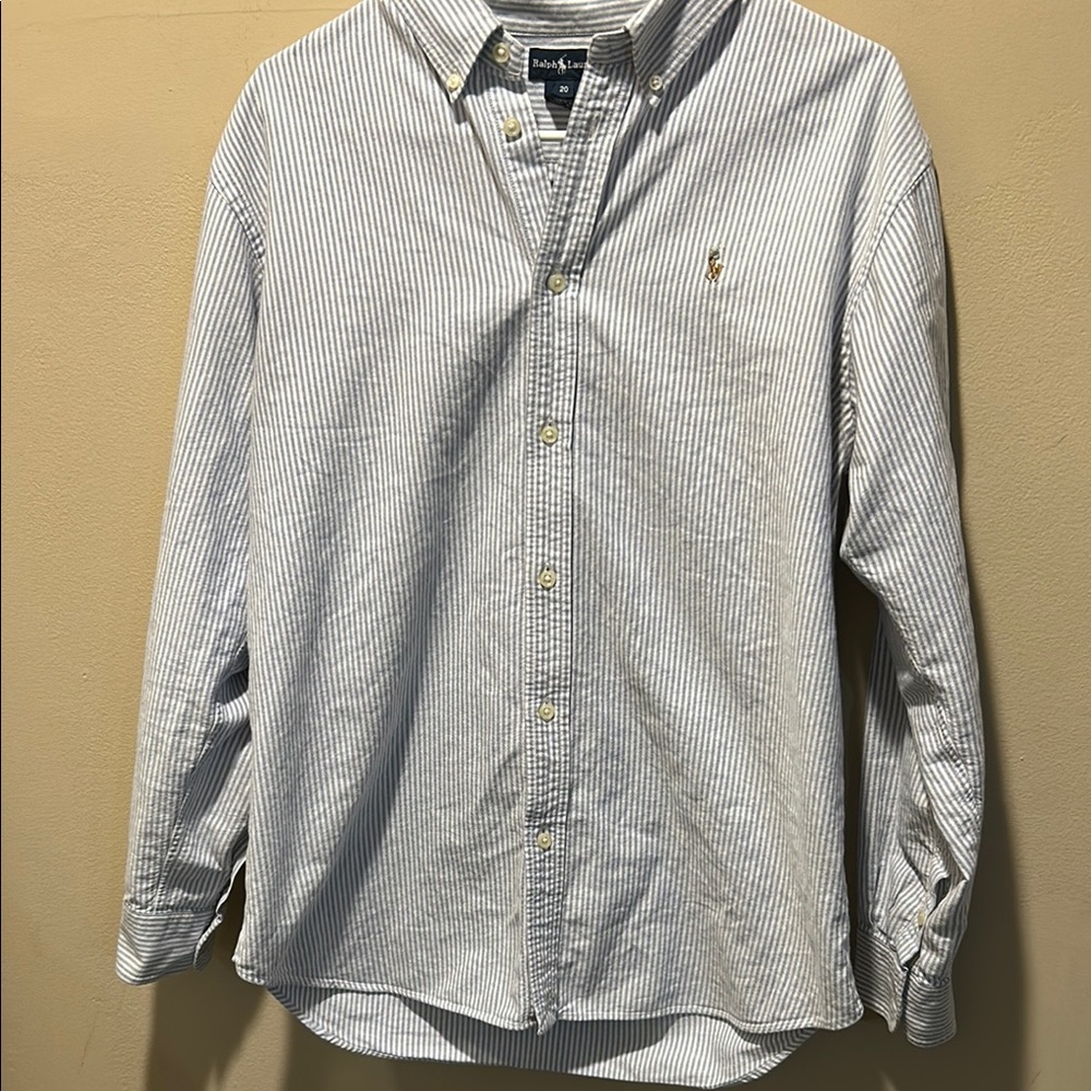 Ralph Lauren Blue Casual Oxford Shirt